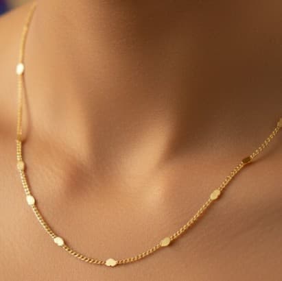 Collar Línea Dorada